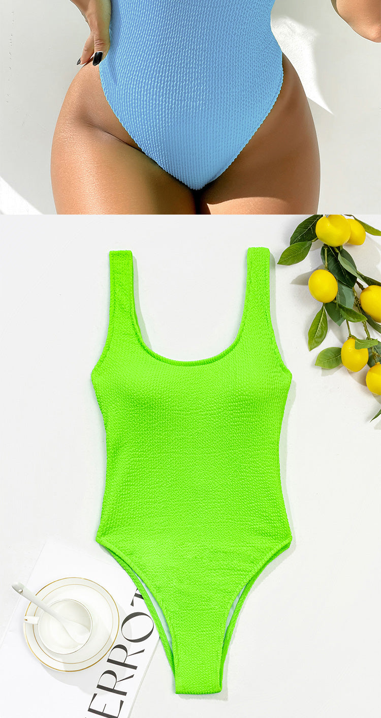 Women's Solid Sexy Bodysuit/Swimsuit