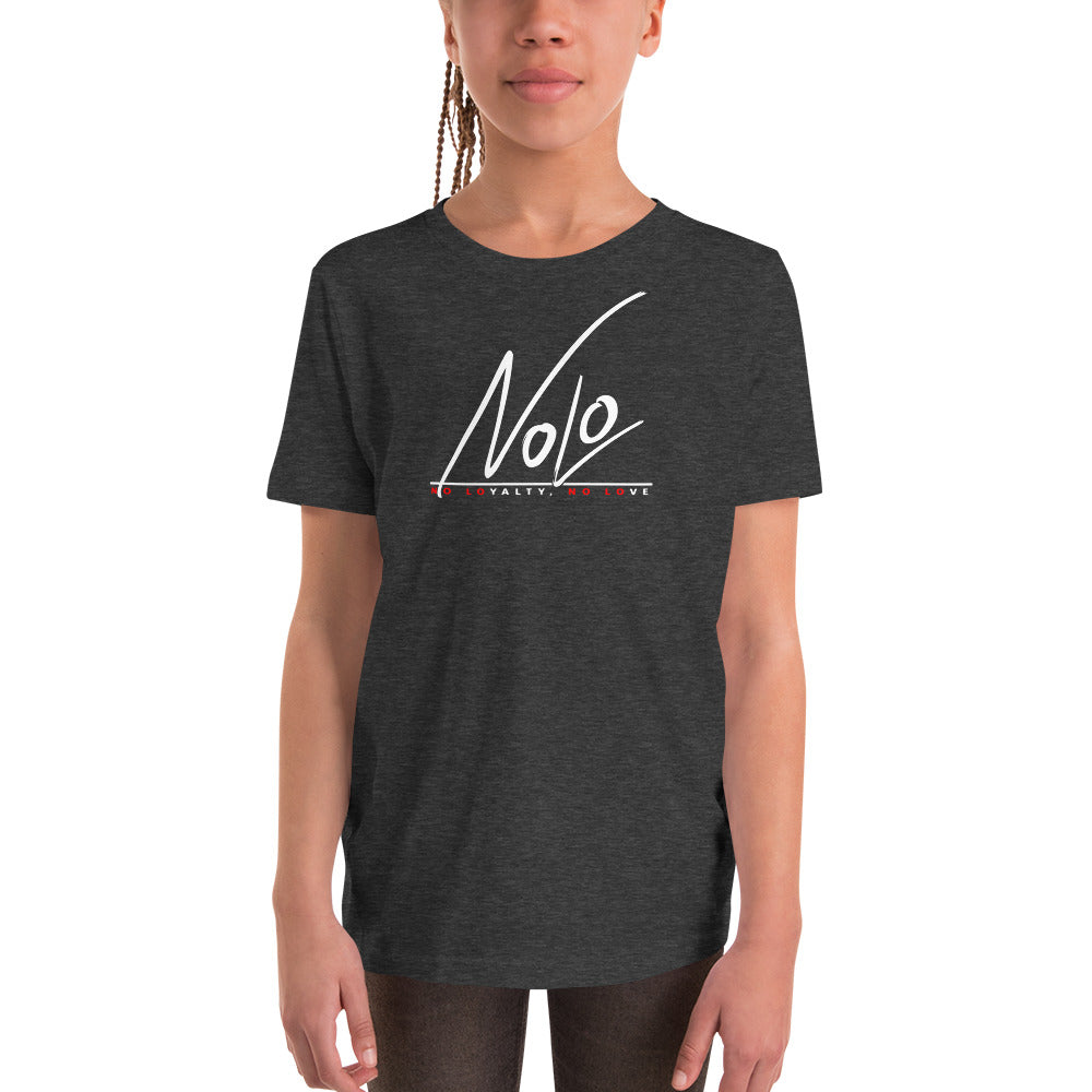 No Loyalty No Love Youth Short Sleeve T-Shirt